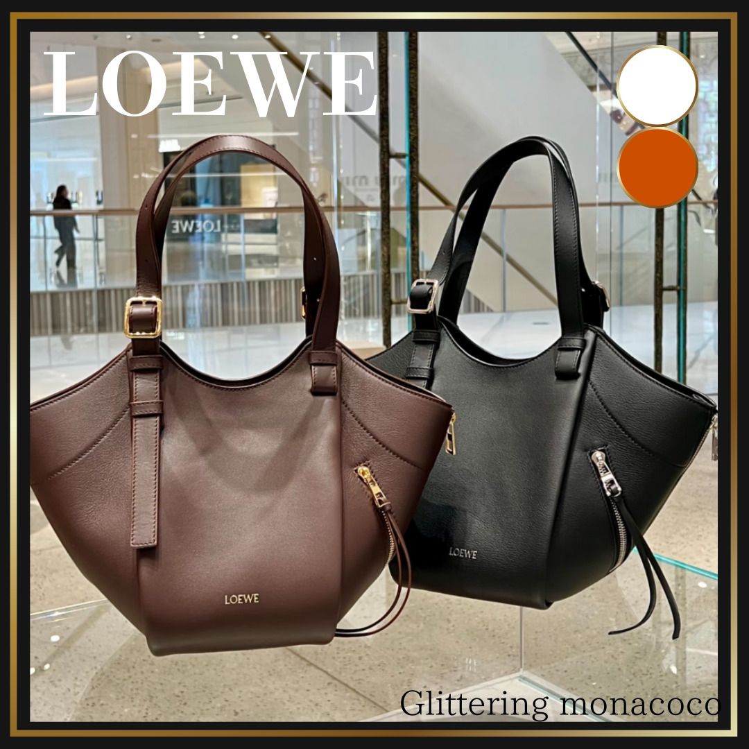 体に寄り添うエレガンス*LOEWE*ハンモックフリップバッグ (LOEWE