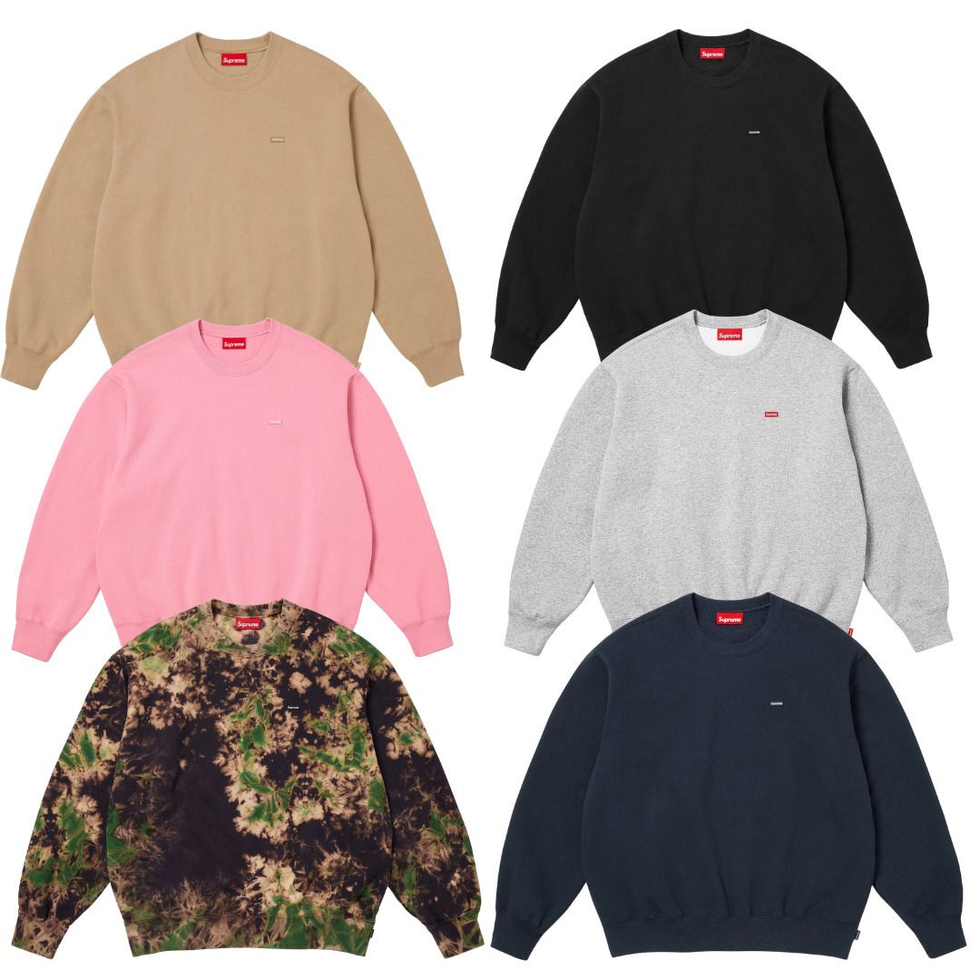 25AW Week6 Supreme SMALL BOX CREWNECK クルーネック (Supreme