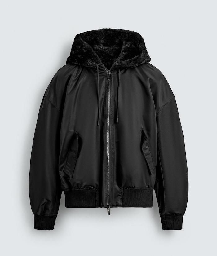 ☆ZARA☆リバーシブル♪フェイクファー*ボンバージャケット (ZARA