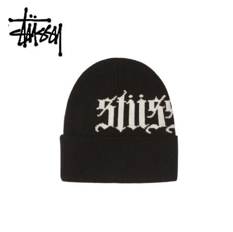 さらに100円引き◇STUSSY◇CUFF BEANIE OLD ENGLISH (STUSSY/ニット