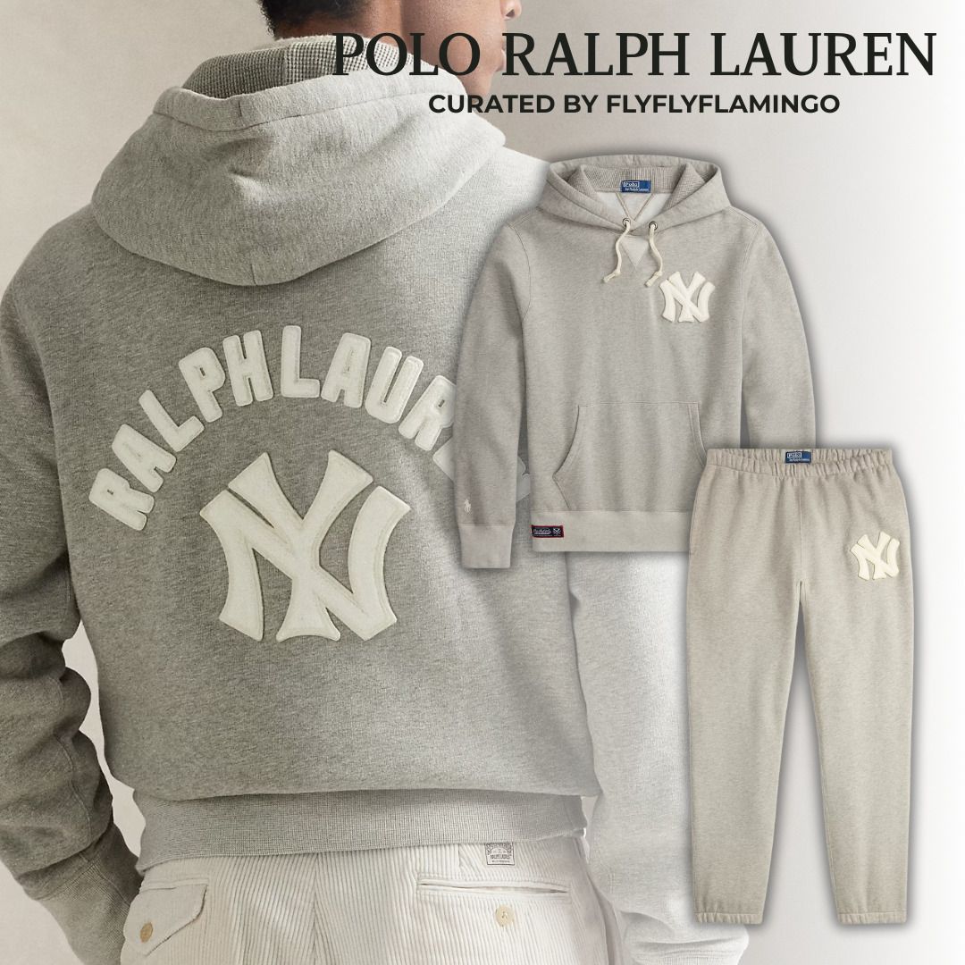POLO RALPH LAUREN】ヤンキース パーカー&スウェットパンツset (POLO