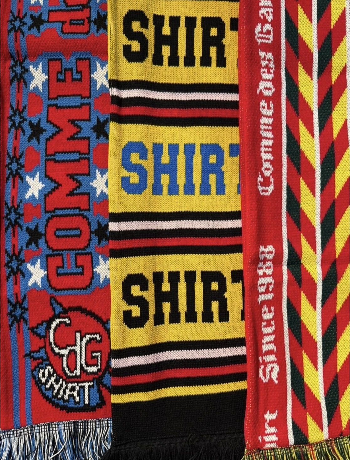パリコレショーアイテム】コムデギャルソンシャツ マフラー (COMME des