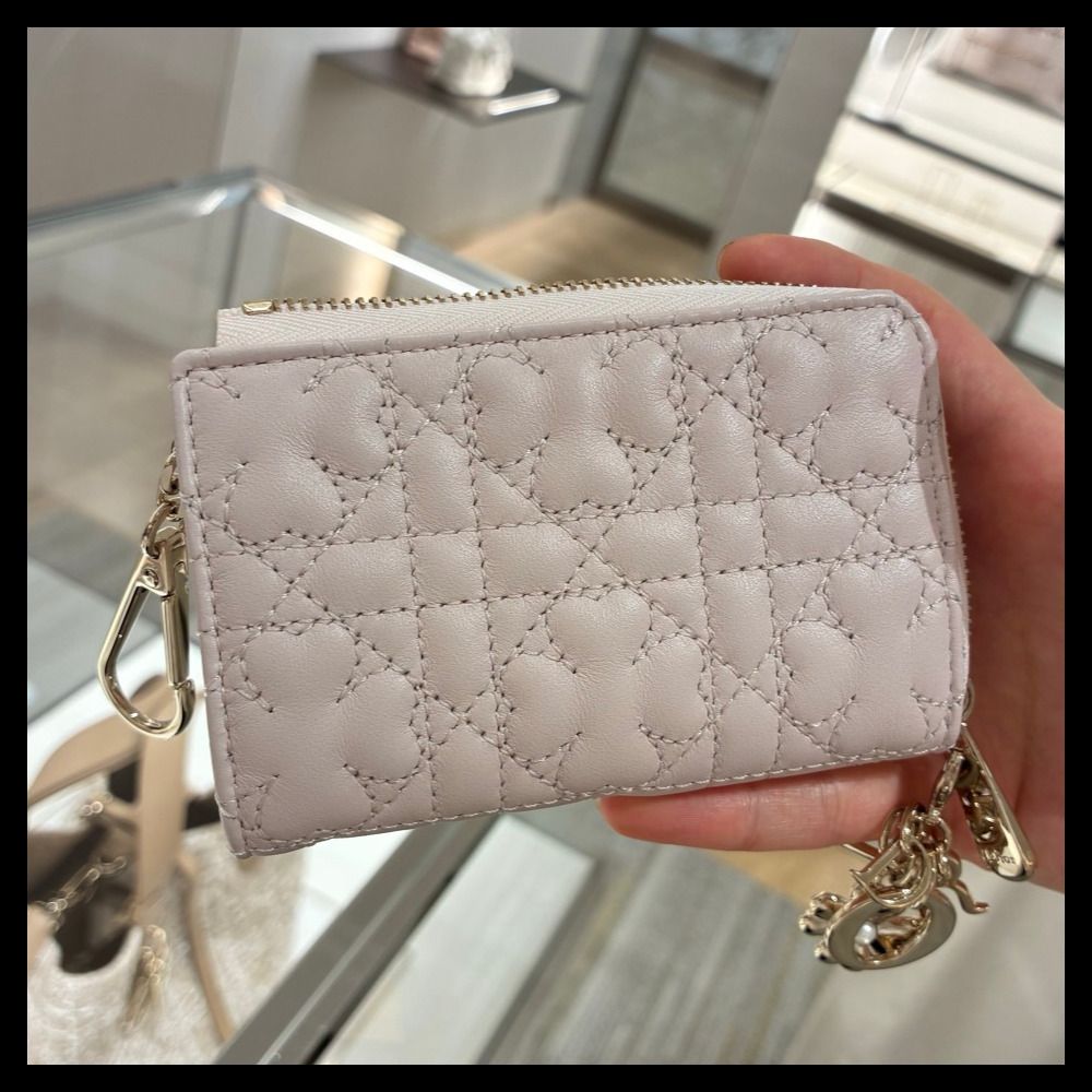 日本限定！幸運クローバー】Dior☆Lady Dior Yuzu キーケース (Dior