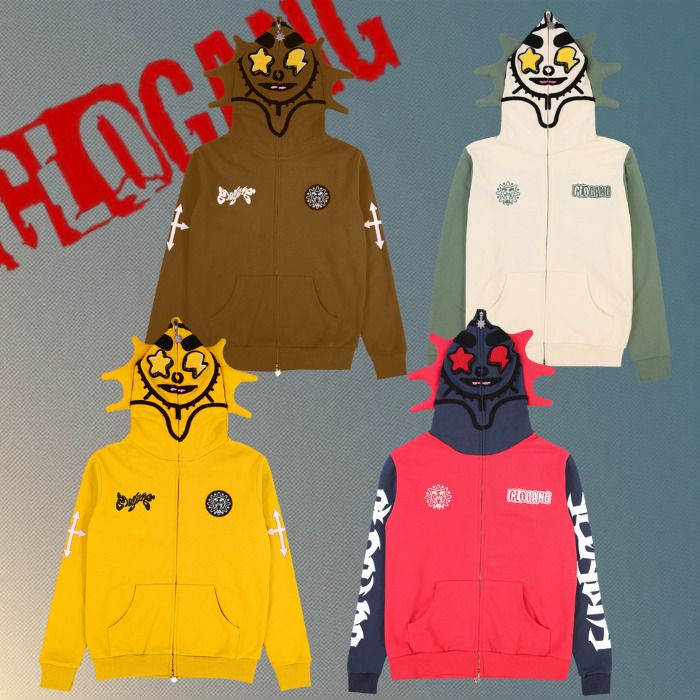 GLOGANG】グローギャング Glo Man Full Zip Hoodie パーカー (Glo Gang