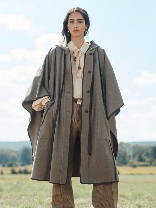 ZARA LIMITED EDITION ウール混ケープ ポンチョ ZARA LIMITED EDITION