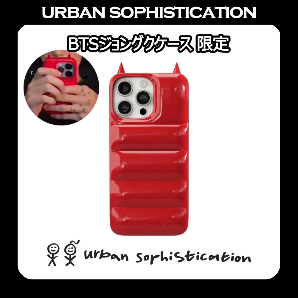Urban Sophistication] 限定 THE PUFFER CASE - CUPID IN RED (Urban