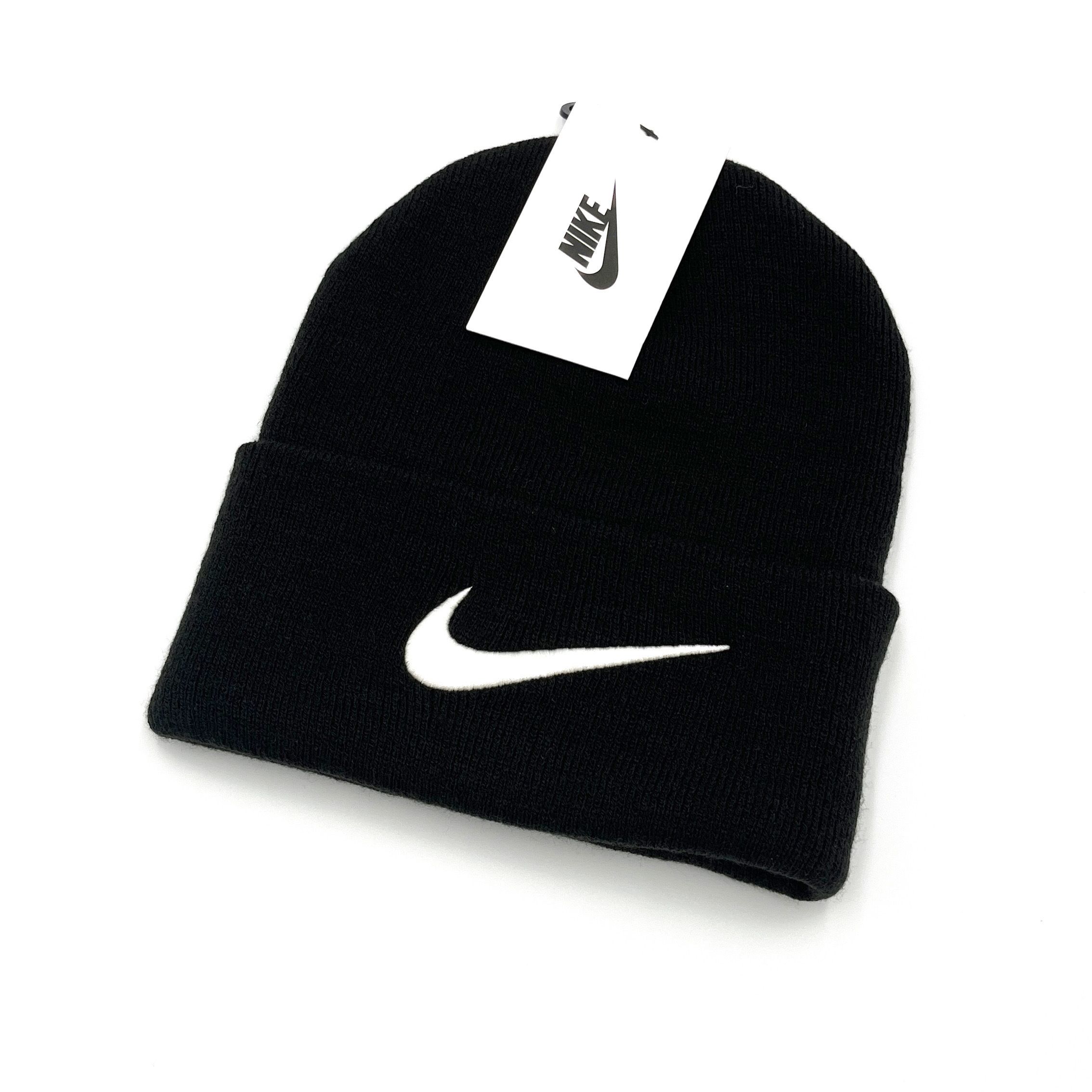 コラボ Stussy x Nike Beanie ニット帽 ブラック ユニセックス (STUSSY