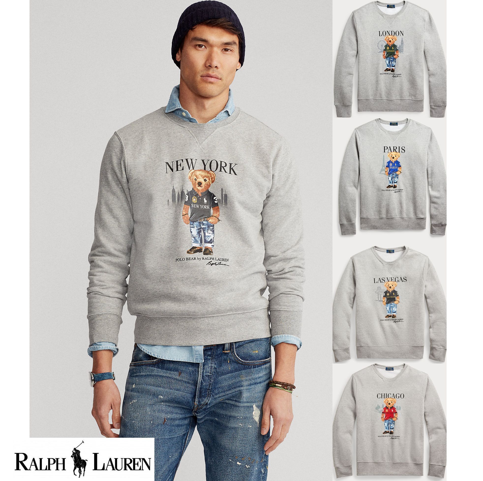 ポロラルフローレンポロベアNY,Chicago,Vegas,London,Paris (Ralph