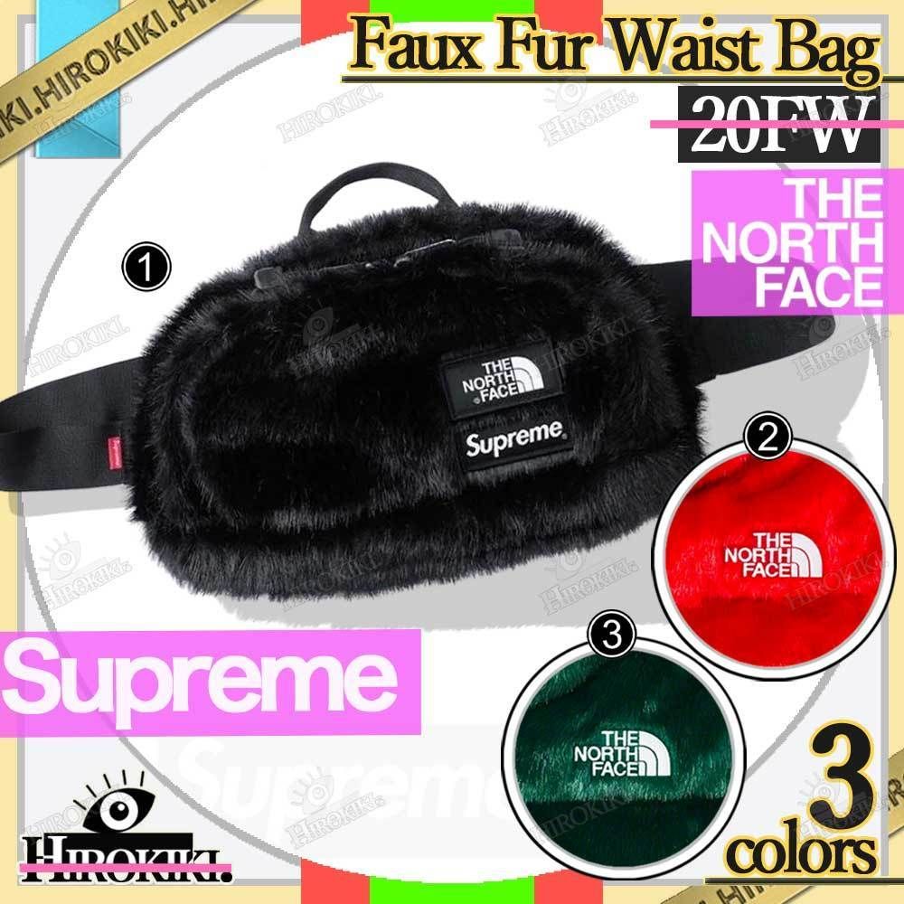 20FW /Supreme The North Face Faux Fur Waist Bag ウエスト (Supreme