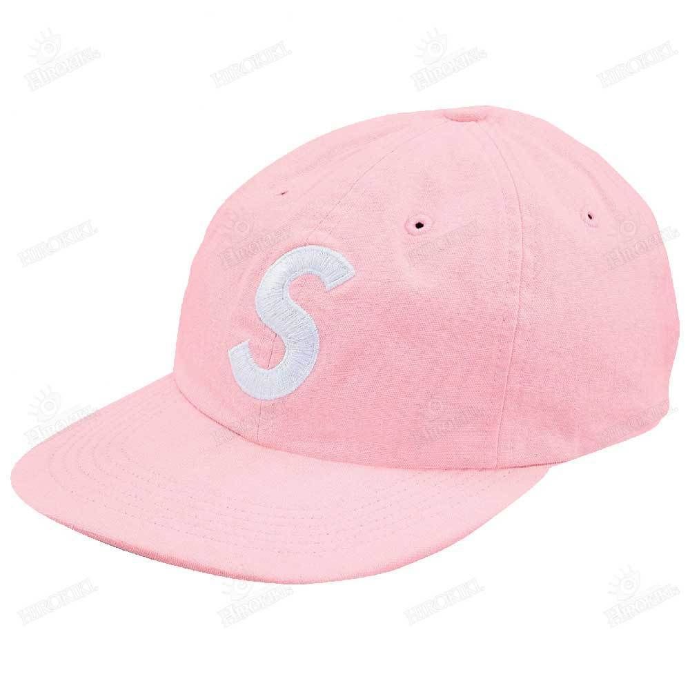 18SS /Supreme Washed Chambray S Logo 6-Panel Cap Sロゴ (Supreme