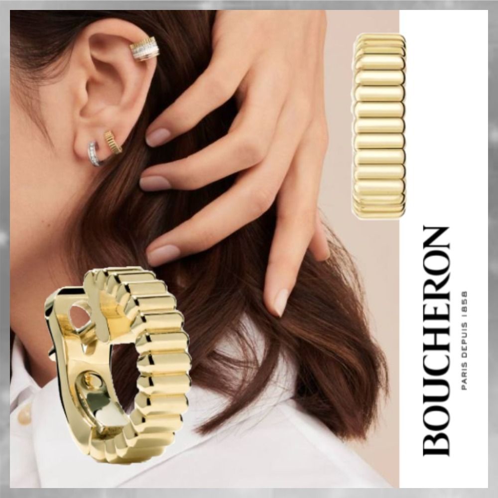 関税込・即発】BOUCHERON キャトル グログラン ピアス 18K (BOUCHERON