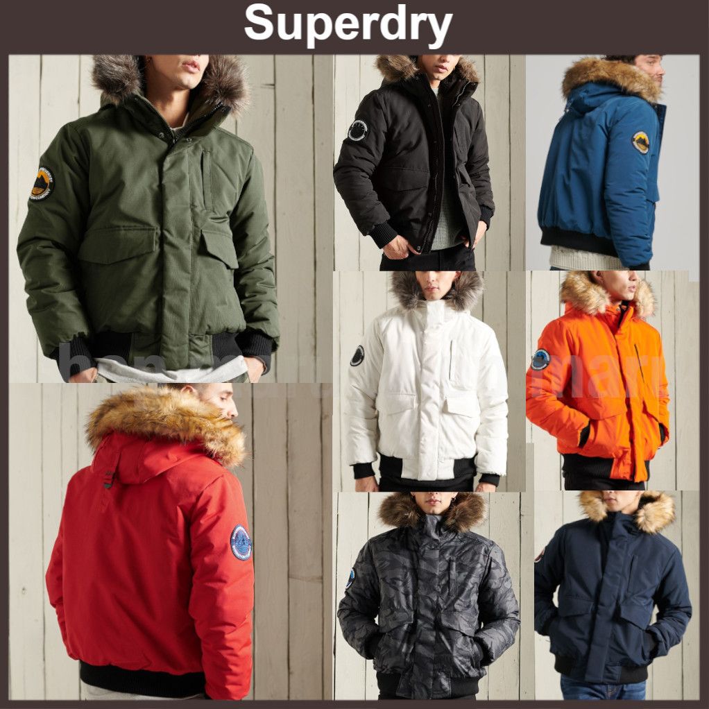 Superdry◇新作！大人気◇ファー付フード ジャケット 防寒コート