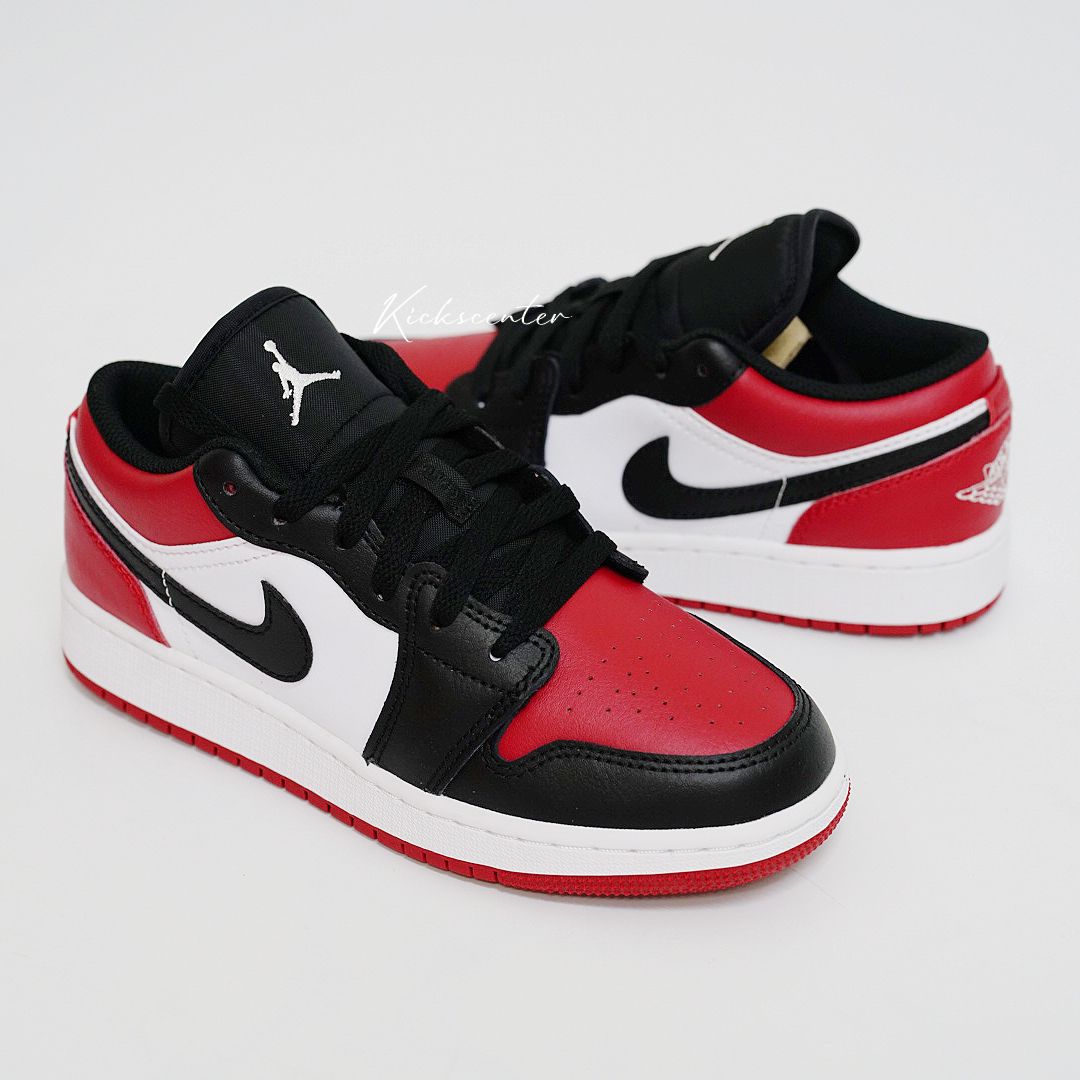 ☆ナイキ☆日本未入荷 AIR JORDAN 1 LOW GS BRED TOE 激レア (Nike