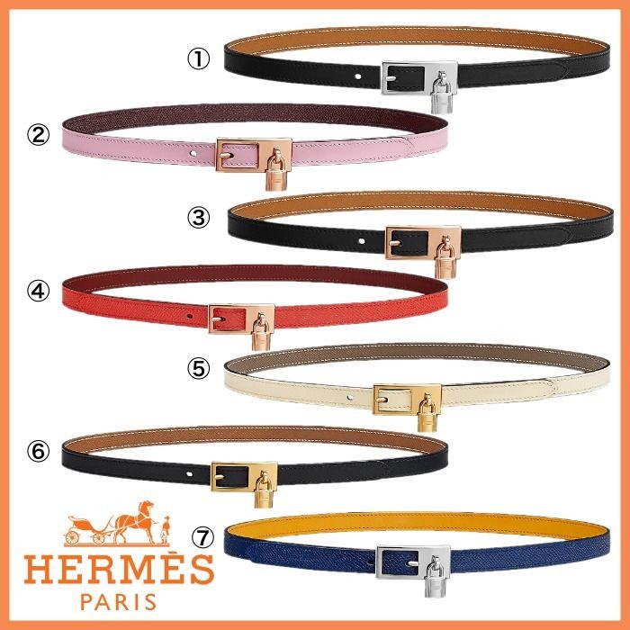 HERMES Lucky 15 リバーシブル ベルト (HERMES/ベルト) 73109605【BUYMA】