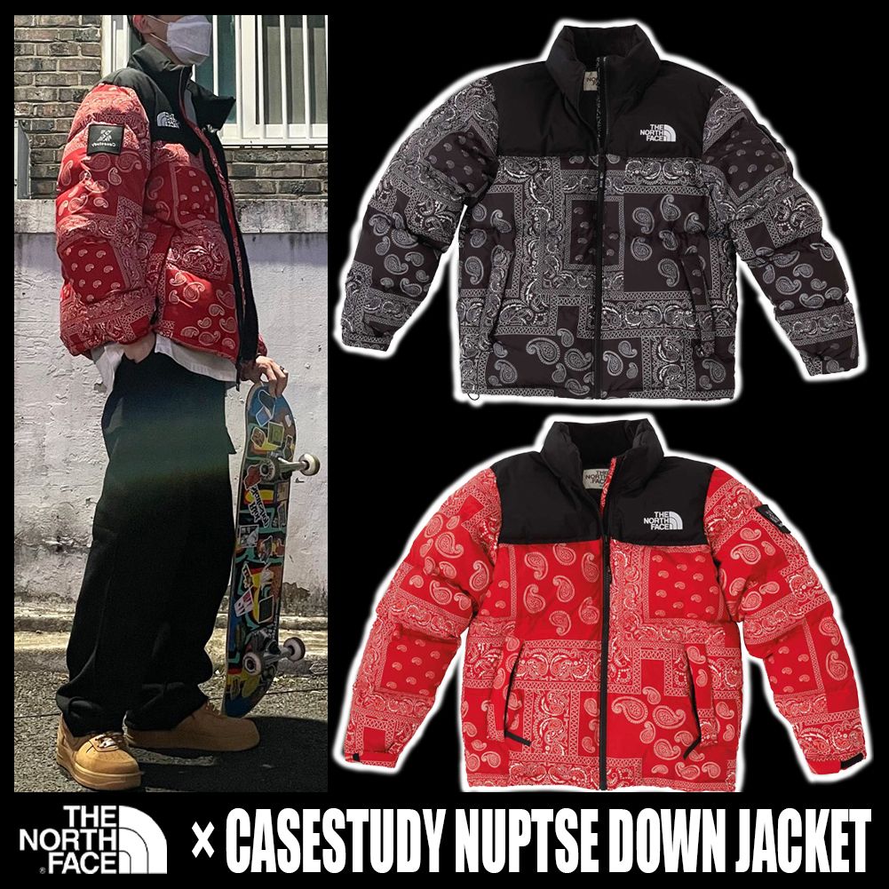 男女共用◇THE NORTH FACE◇× CASESTUDY NUPTSE DOWN JACKET◇ (THE