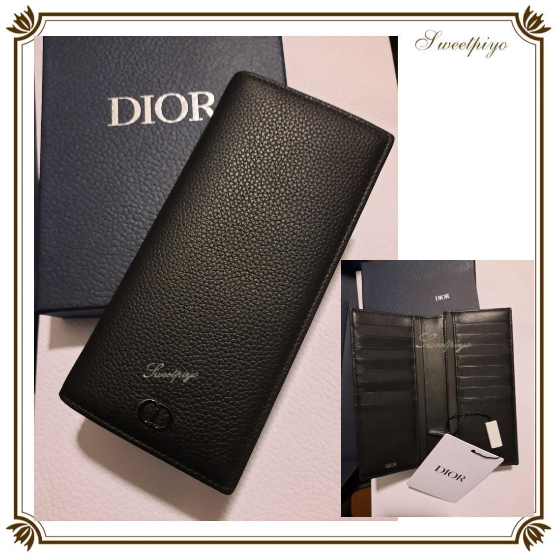 新作】ディオール☆長財布 二つ折りコンパクト CD ICON (Dior/長財布