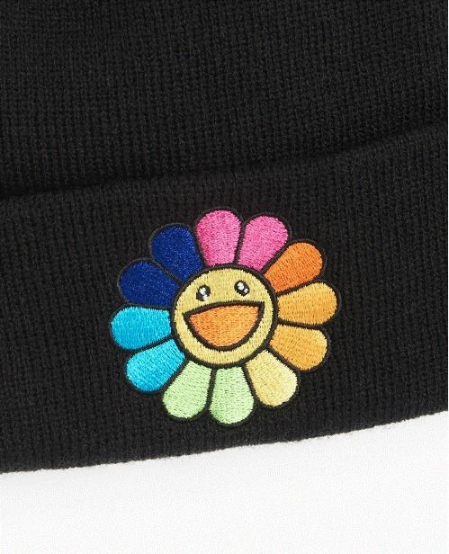 New Era x Takashi Murakami 村上隆 フラワー ビーニー ニット帽 (New