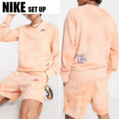NIKE☆Have a Nike Dayスマイリー スエット＆ハーフパンツ 上下 (Nike