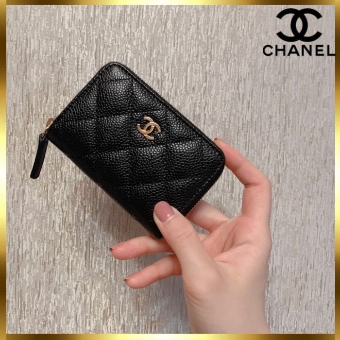 人気コインケース♪】シャネルクラシック ジップ コインパース (CHANEL