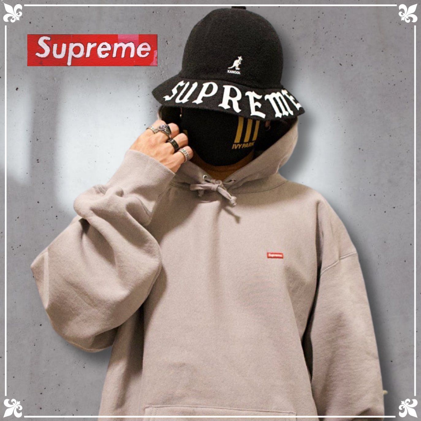 ☆Supreme☆洗練された芸術☆スモールボックスロゴパーカー☆ (Supreme