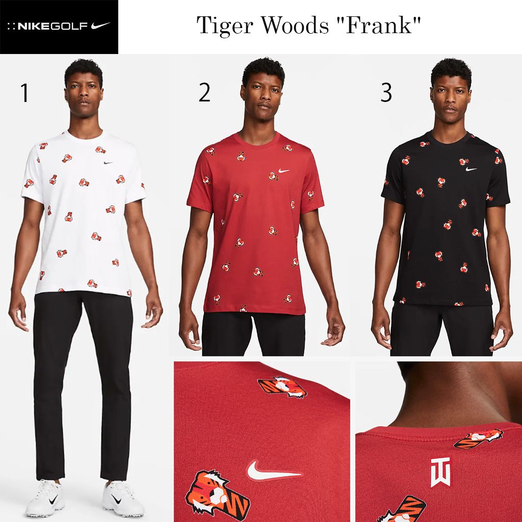 新☆タイガーウッズゴルフTシャツTiger Woods 