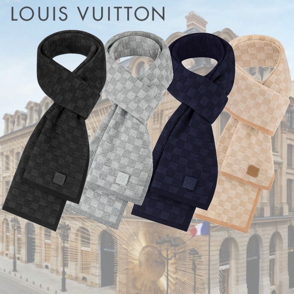☆安心の国内発送☆LV ネオ プティ ダミエ ウール100%☆素敵♪ (Louis
