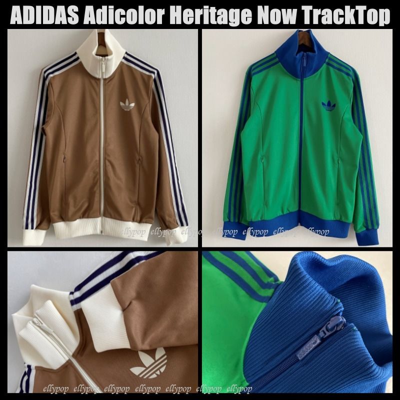 人気 ADIDAS Adicolor Heritage Now ストライプ トラックトップ