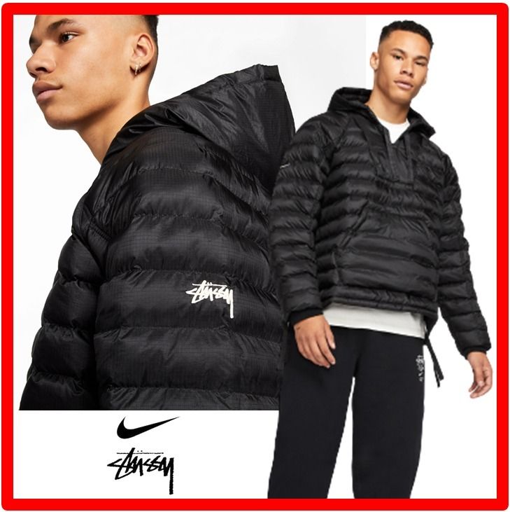 ☆人気☆NIKE☆Nike x Stussy Insultd Jacket Blac.k - US/EU☆ (Nike
