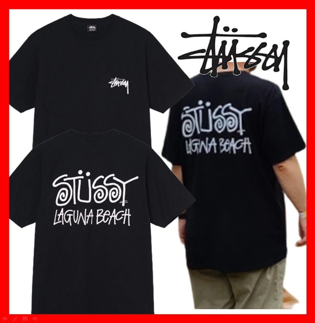 ☆【STUSSY】☆Stussy x Our Legacy x Denim Tears Laguna T (STUSSY/T