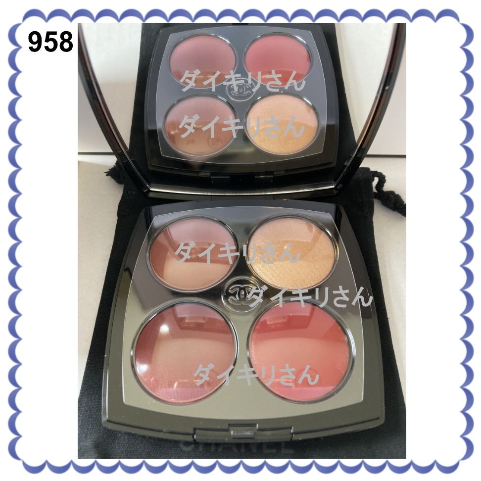 特別限定品】CHANEL アイ&チークカラーパレット #957 タンドレス