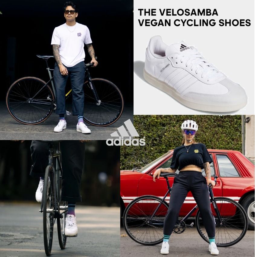 サイクリングシューズ☆アディダス THE VELOSAMBA VEGAN CYCLING