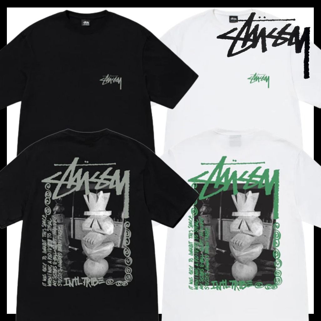 ☆送料・関税込☆Stussy☆STUSSY LANDIN TEE☆Tシャツ☆ (STUSSY/T