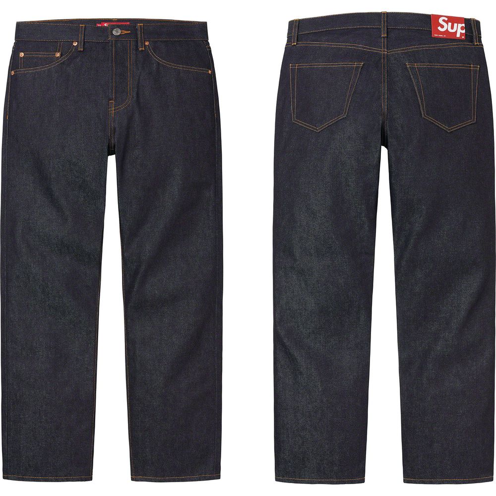 SS23 Supreme Rigid Slim Jean - シュプリーム スリム ジーンズ