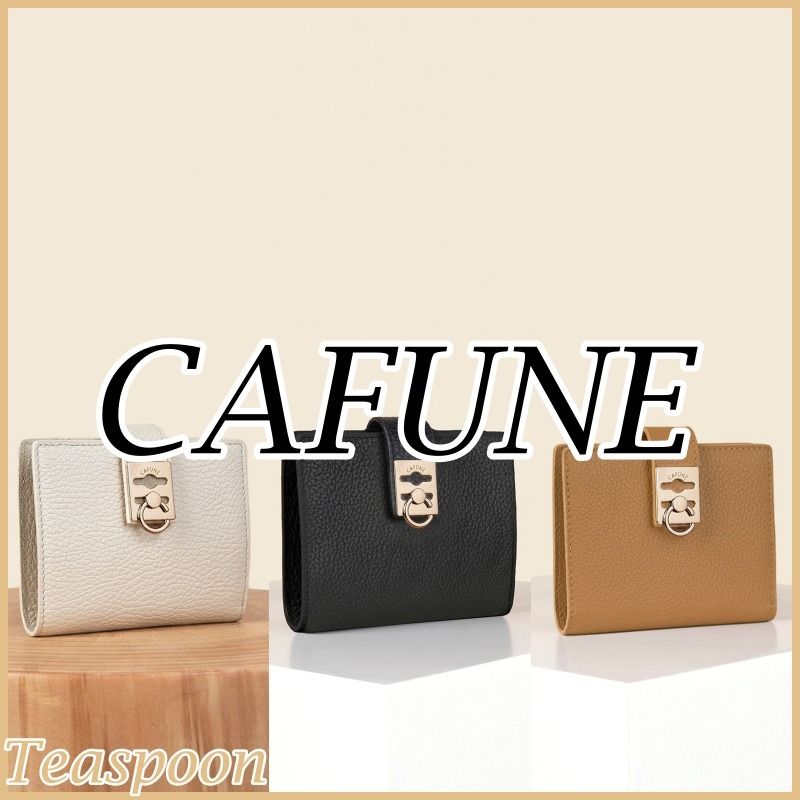 CAFUNE◇STANCE FLAP WALLET レザーウォレット 送料込 (CAFUNE