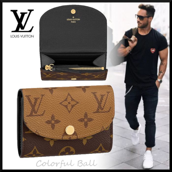 安心国内】Louis Vuitton ポルトモネ・ロザリ ミニ財布 (Louis Vuitton