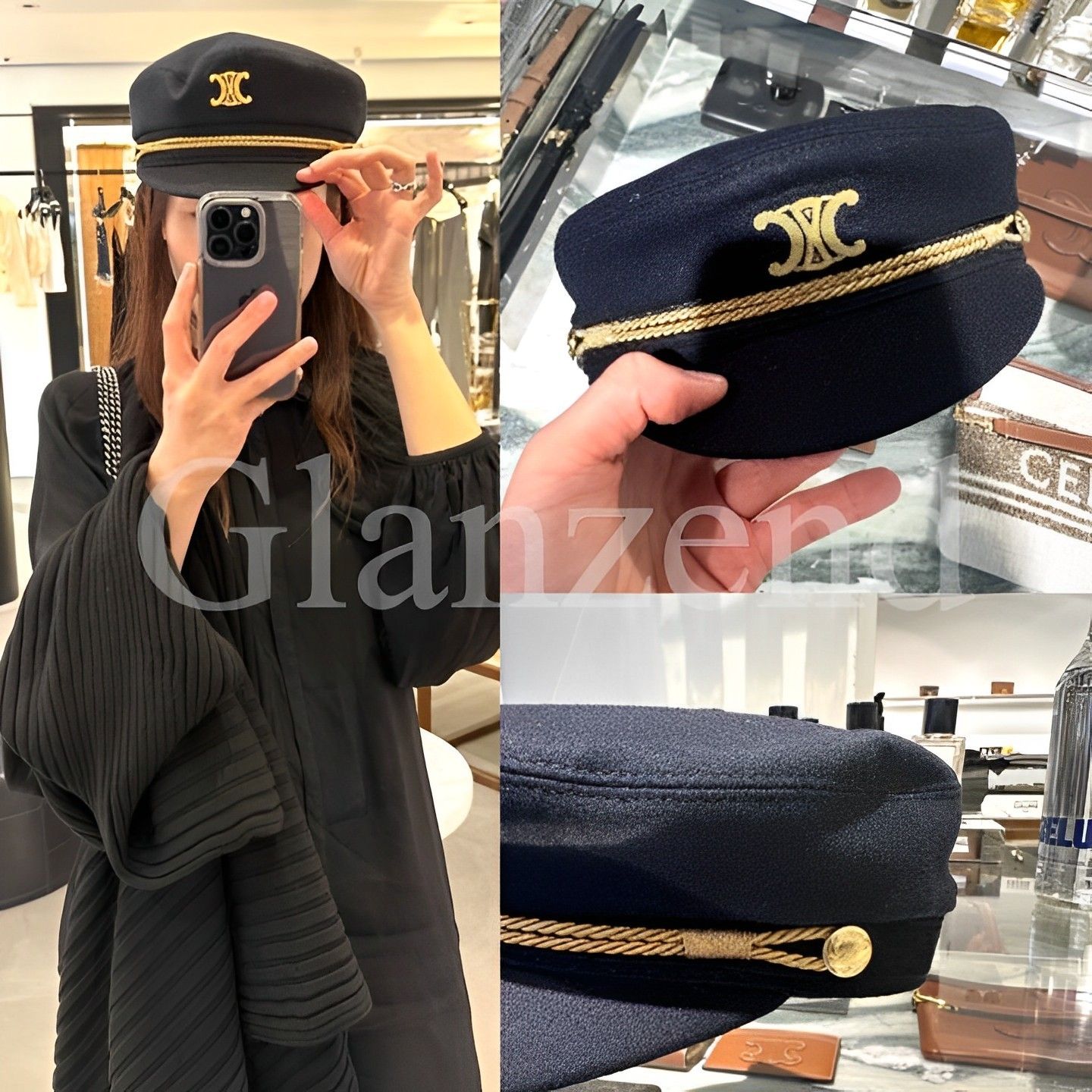 帽子 CELINE SAILER CAP CELINE SAILER CAP