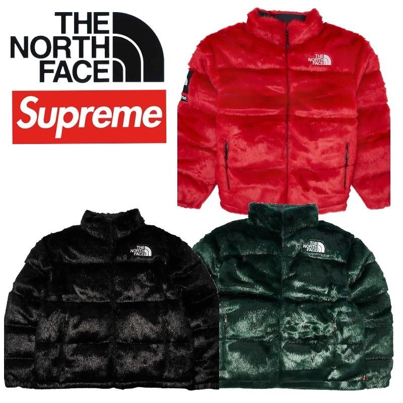 FW20 Supreme The North Face Faux Fur Nupste Jacket ヌプシ (Supreme