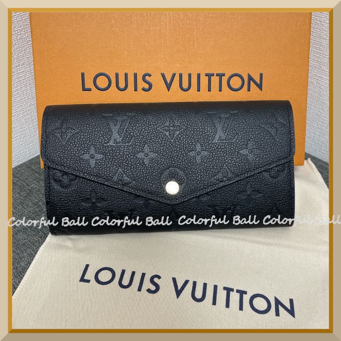 エレガント】Louis Vuitton ポルトフォイユ・サラ 長財布 (Louis
