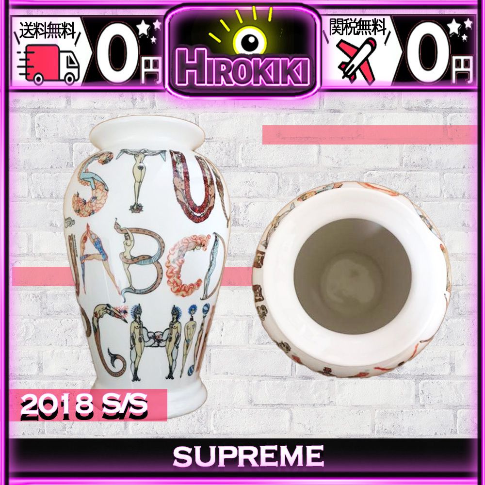 本物保証 /関税・送料無料】Supreme Alphabet Vase (Supreme/花瓶