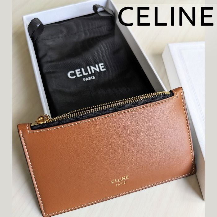 CELINE**ジップドカードホルダー フラグメントケース (CELINE/カード