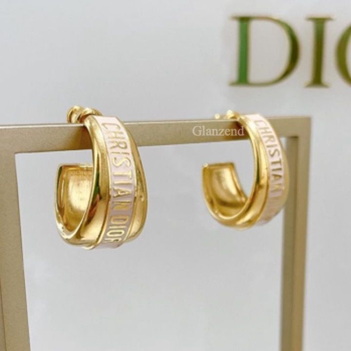 デイリーに使える♪【Dior】《Dior Code》フープ ピアス (Dior/ピアス