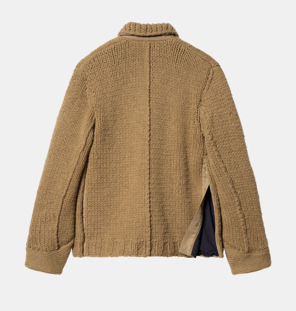 ☆2023AW☆sacai X Carhartt WIP Knit Jacket Michigan (Carhartt