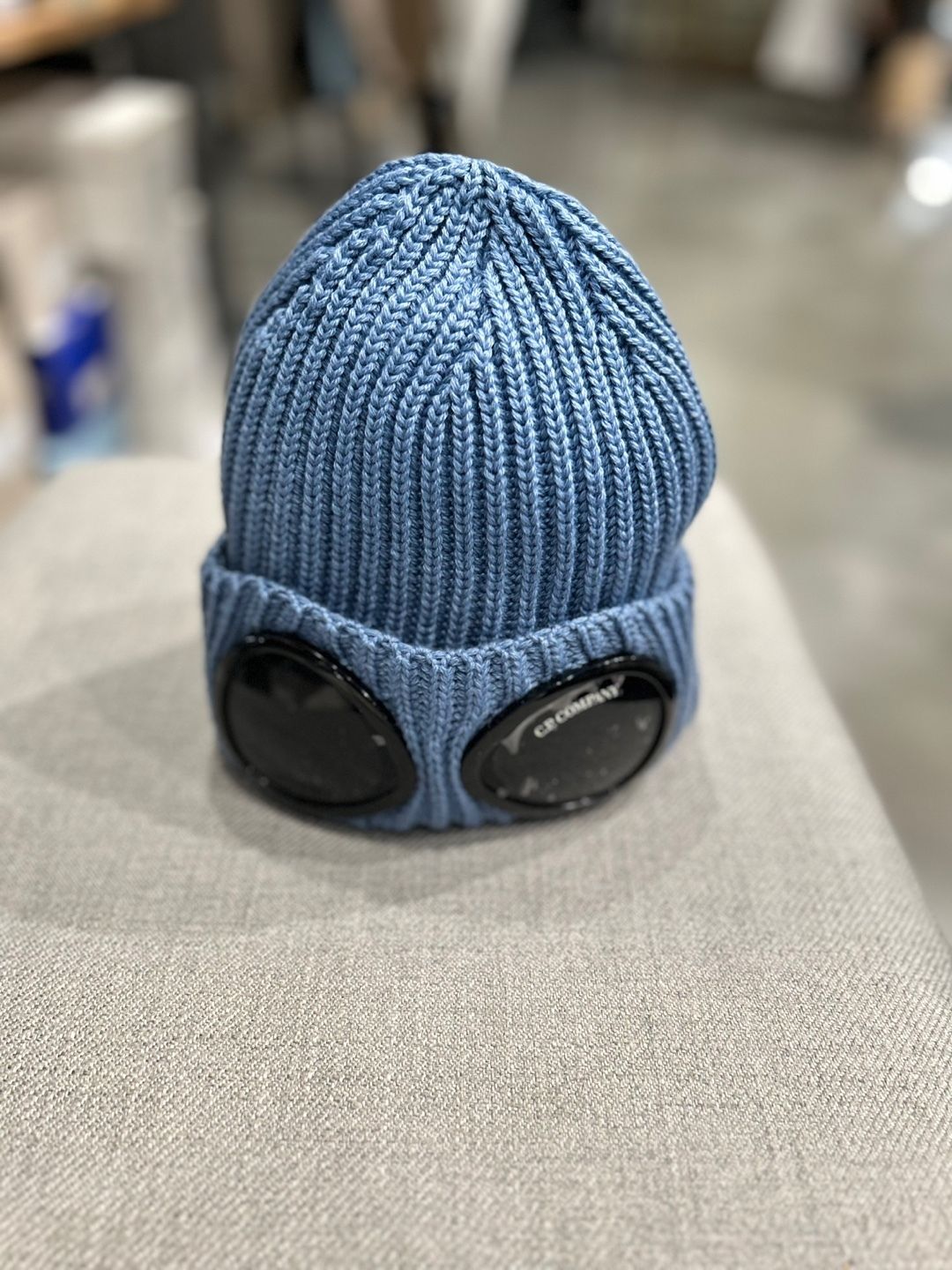 C.P. COMPANY｜Extra Fine Merino Wool Goggle Beanie ビーニー (C.P.