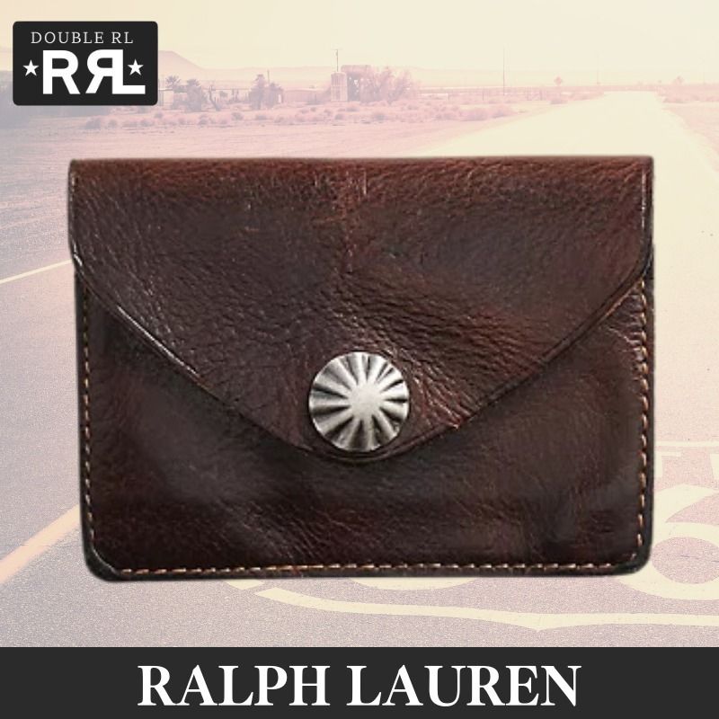 Ralph Lauren カードケース Leather Card Case レザー (RRL/カード
