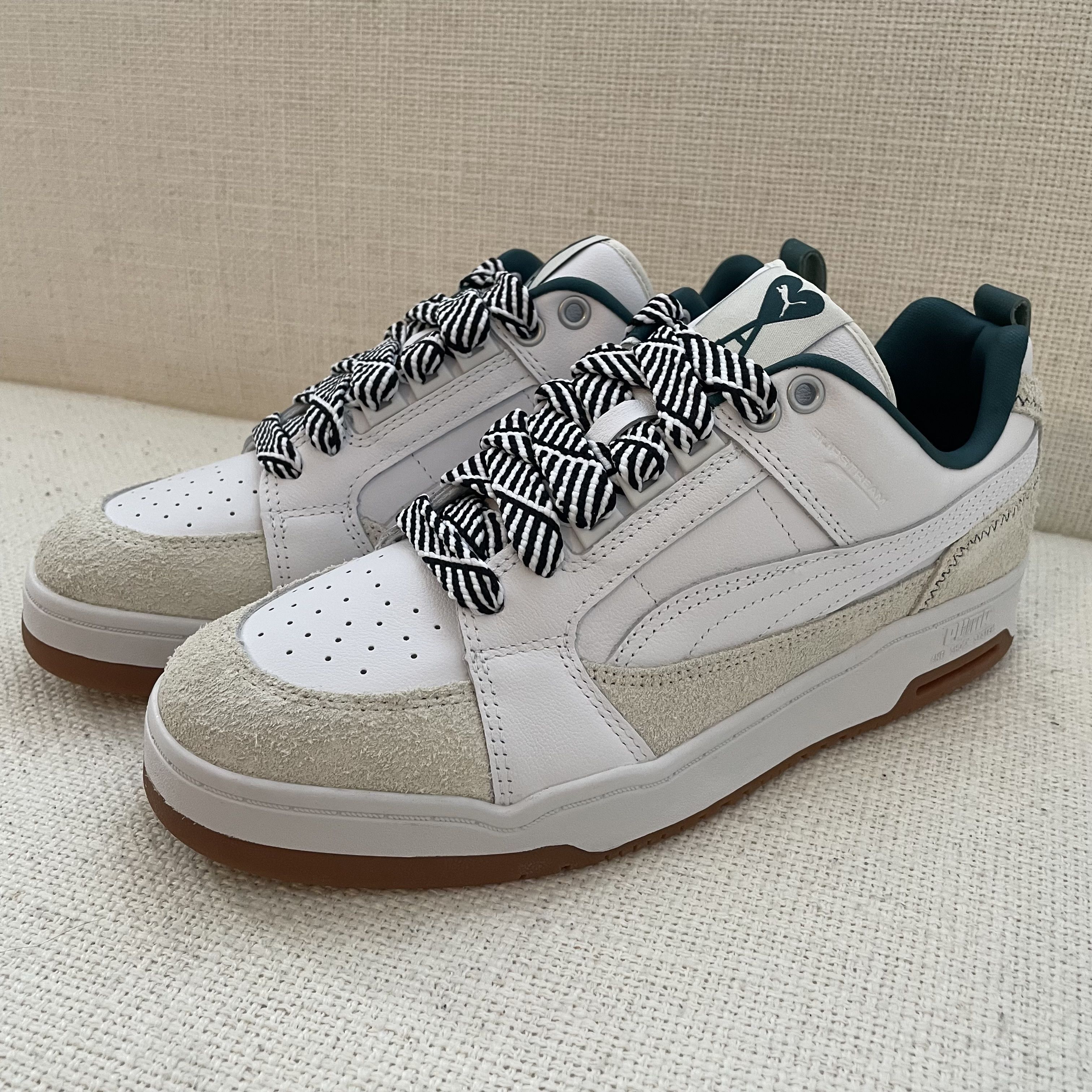 限定コラボ! Ami × PUMA 人気 Slipstream LO 2 スニーカー (AMI PARIS