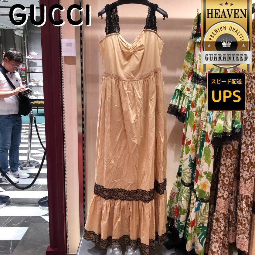 6万取引突破☆UPS速達便【GUCCI☆グッチ】ドレス_699491 ZHC76 (GUCCI