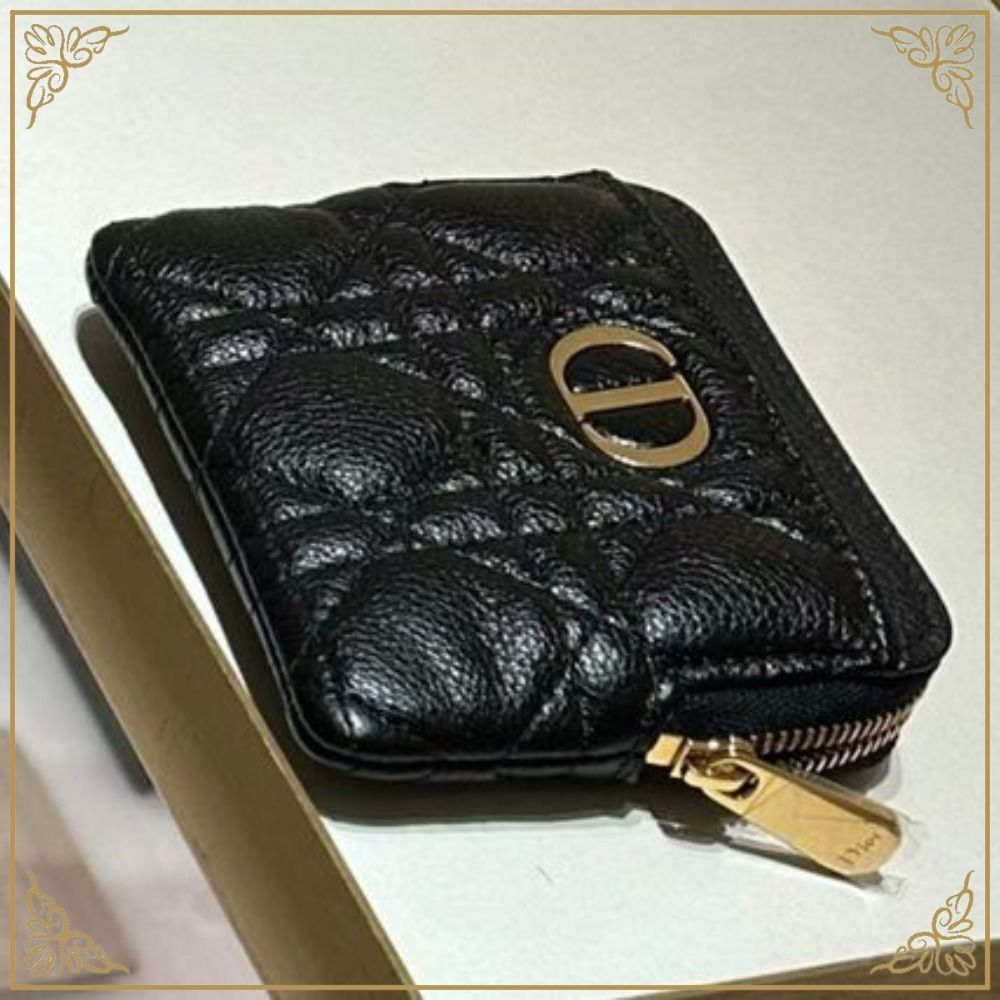 23AW☆お出かけに♪【DIOR】DIOR CARO LAVENDER ウォレット (Dior