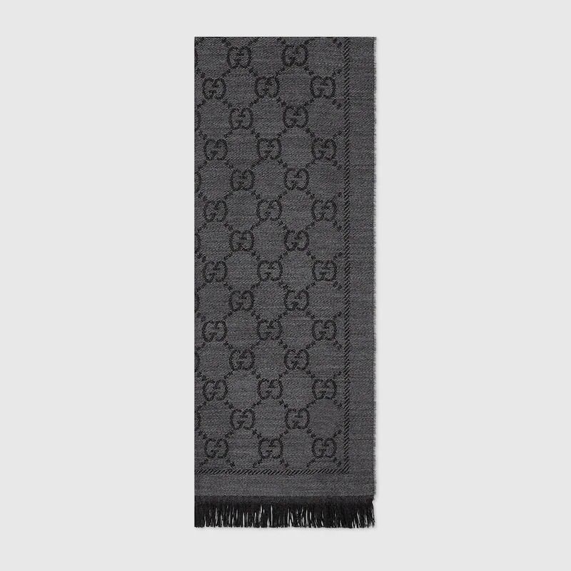 国内即発*GUCCI*グッチ*GGパターンウィンタースカーフ (GUCCI/マフラー