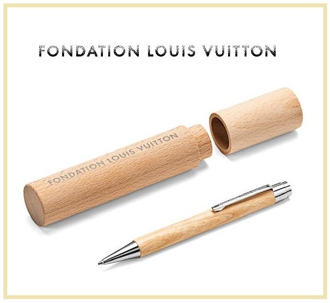 ルイヴィトン美術館限定☆ウッド ボールペン☆ (Fondation Louis
