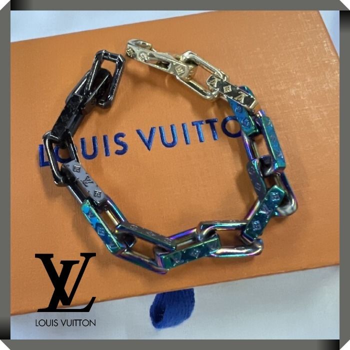☆Louis Vuitton☆ ブレスレット・モノグラム チェーン ストーン